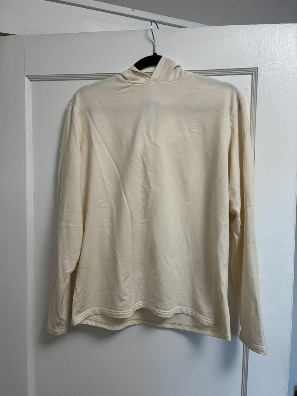 Peter Millar Crown Crafted Cream Hoodie (SHRUNK - Fits like small)